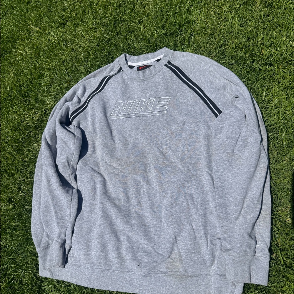 Nike Gray Crewneck Sweater